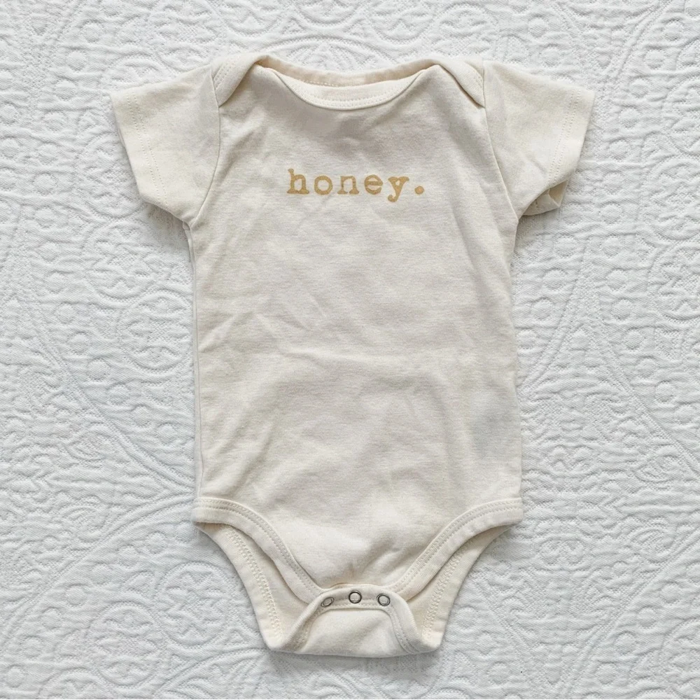 Tenth &‎ Pine Organic Cotton Bodysuit, Honey